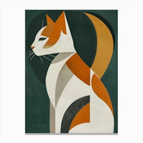 Abstract Cat 1 Canvas Print