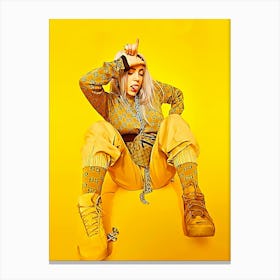 Billie Eilish (4) Canvas Print