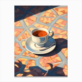 Caffe Corretto Canvas Print