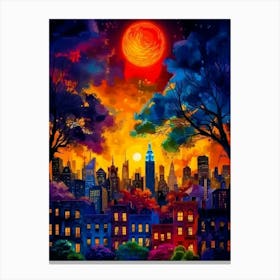 New York City Skyline Canvas Print