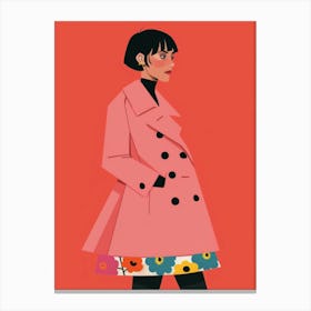 Fashion Illustration 30 Canvas Print