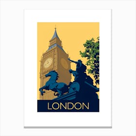 London Big Ben Canvas Print