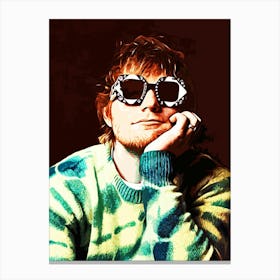 Ed Sheeran - Ed Sheeran Portrait Canvas Print