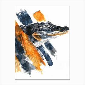 Alligator 6 Canvas Print