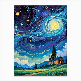 Starry Night 56 Canvas Print