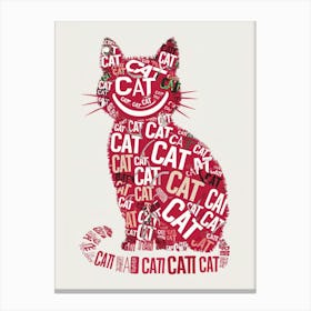 Cat Cat Cat Canvas Print