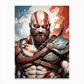 God Of War 1 Canvas Print