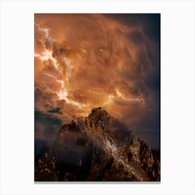 Temple Of Zues Canvas Print