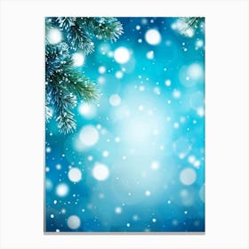 Screen Frame Glow Garland Holiday Bright Snowflake Space Festive Beautiful Light Closeup (17) Canvas Print