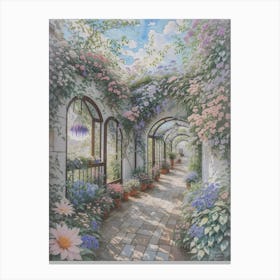 Garden Path Canvas Print