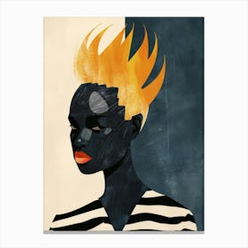 Afro-Chic Canvas Print