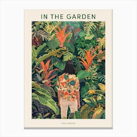 In The Garden Poster Kew Gardens England 9 Canvas Print