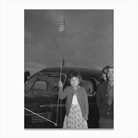 Santa Anita Reception Center, Los Angeles County, California, The Evacuation Of Japanese And Japanese Canvas Print