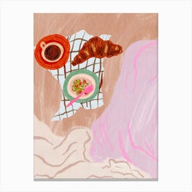 Breakfast In Bed 1 Canvas Print