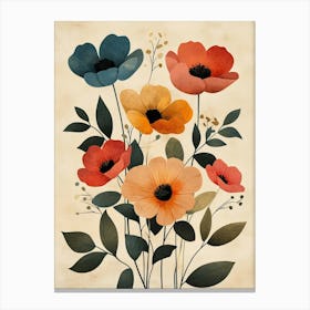 Poppies 63 Canvas Print