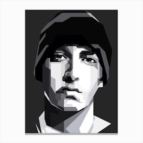 Eminem Rap Hip Hop Singer Musician Canvas Print