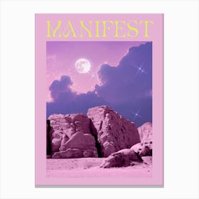 Manifest Canvas Print