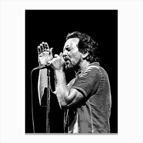 Eddie Vedder Lead pearl jam music band 2 Canvas Print