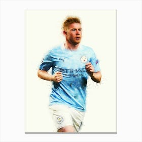 Kevin De Bruyne Manchester City 1 Canvas Print