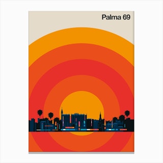 Palma 69 Day Canvas Print