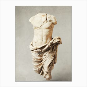 TORSO Greek Statue Canvas Print