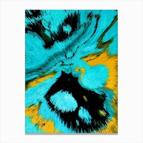 Acrylic Extruded Painting 490 Canvas Print