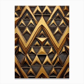 Geometric Pattern Illustration 8 Canvas Print