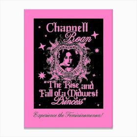 Rise And Fall Of The Feminist Princess Chappell Roan Canvas Print