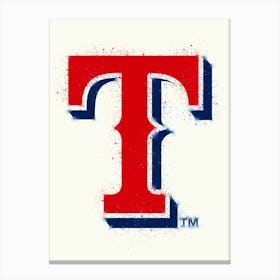Texas Rangers 1 Canvas Print