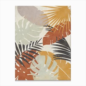 Tropical Leaves 3 Canvas Print