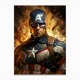 Captain America 33 Canvas Print