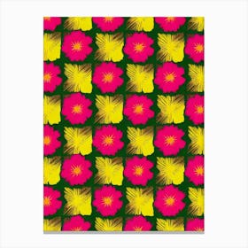 Freesia Andy Warhol Flower Canvas Print