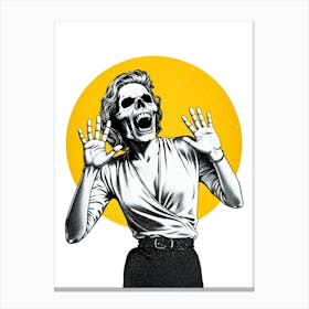 Scream Of The Undead 1 Canvas Print