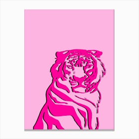 Pink Tiger 2 Canvas Print