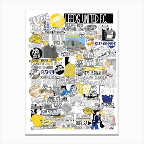 Leeds United 5 Canvas Print