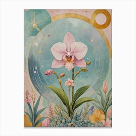 Orchids In Space Canvas Print