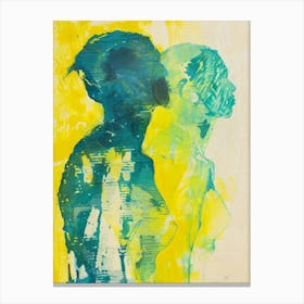 'Two Women' 3 Canvas Print