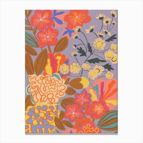 Floral Mood Canvas Print