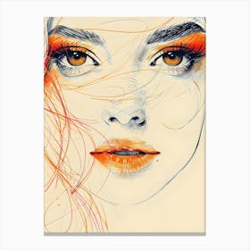 Contemporary Woman 16 Canvas Print