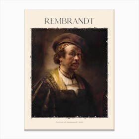 Rembrandt 1 Canvas Print