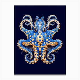 Southern Blue Ringed Octopus 1 Canvas Print