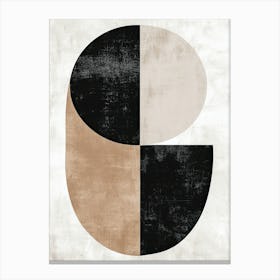 Paris Stone Park Bauhaus Minimalist 1 Canvas Print