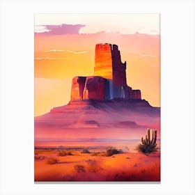 The Monument Valley 3 Canvas Print