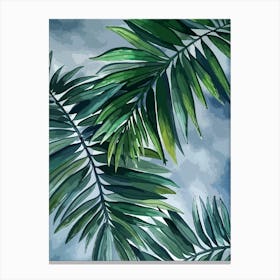 Palm Leaves 2 Canvas Print