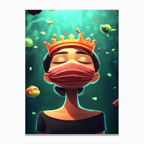 King Of Fishes Canvas Print