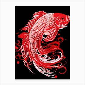 Koi Fish 4 Canvas Print