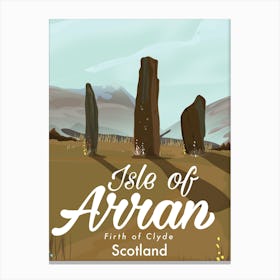 Isle Of Aran Scotland Canvas Print