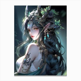 Elven Girl 1 Canvas Print