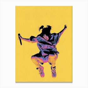 Sassy Girl Billie Eilish Canvas Print