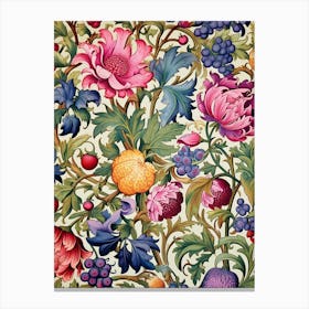 Floral Wallpaper 356 Canvas Print